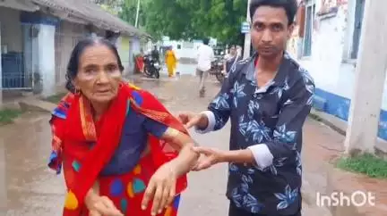 कौआकोल: गोला बाराजी गांव में एक बुजुर्ग महिला के साथ हुई मारपीट की घटना