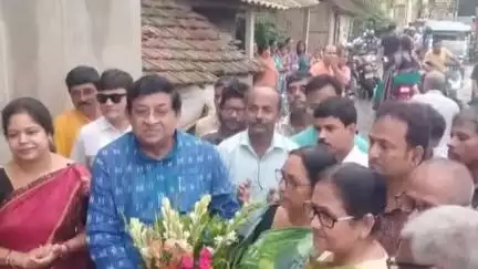 তমলুক: কাঁকটিয়াতে দিঘার জগন্নাথ ধামের মহাপ্রসাদ বিতরণ অনুষ্ঠানে উপস্থিত বিধায়ক