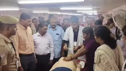 தூத்துக்குடி: அரசு மருத்துவமனையில் முதலுதவி சிகிச்சைக்கான பயிற்சியை மாவட்ட ஆட்சியர் துவக்கி வைத்தார்