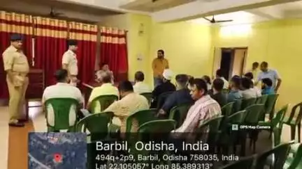 ଚମ୍ପୁଆ: ରଥଯାତ୍ରାକୁ ନେଇ ବଡବିଲ ଥାନାରେ ଶାନ୍ତି କମିଟି ବୈଠକ ଅନୁଷ୍ଠିତ