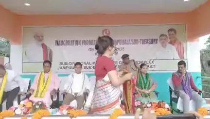 জামপুইজলা: জম্পুইজলা সাব ট্রেজারি অফিসের উদ্বোধন করলেন অর্থমন্ত্রী