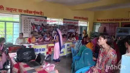 रायसेन: धरती आबा जनजातीय ग्राम उत्कर्ष अभियान के तहत ग्राम पंचायत हिनोतिया में शिविर का हुआ आयोजन