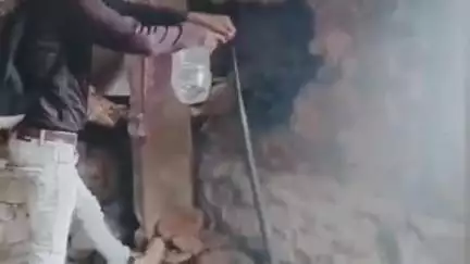 सहाड़ा: गुरला के मकान में निकला कोबरा सांप, दहशत में आया परिवार