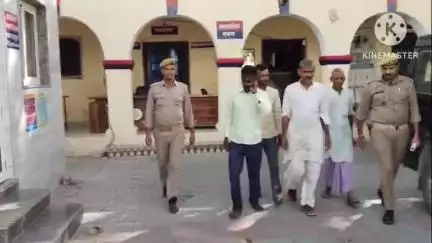 गुन्नौर: रजपुरा थाना पुलिस ने अलग-अलग गांव से 5 अभियुक्तों को गिरफ्तार कर न्यायालय भेजा
