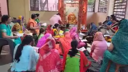 खंडवा नगर: खंडवा के ज्योति नगर में सुंदरकांड का भव्य आयोजन