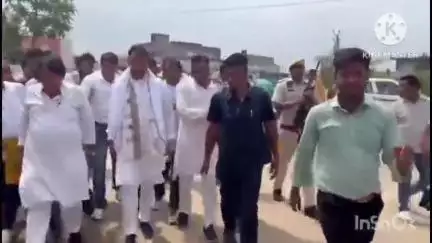 गंगापुर: गंगापुर सिटी जयपुर बाईपास पर उप मुख्यमंत्री डॉ प्रेमचंद बैरवा का भाजपा जिलाध्यक्ष एवं सभापति ने भव्य स्वागत किया