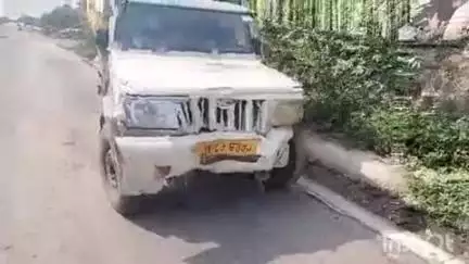 ज्वालामुखी: ज्वालामुखी के अंतर्गत निर्माणाधीन फोरलेन पर अंब पठियार में एक टेंपो ने गाड़ी को पीछे से मारी टक्कर