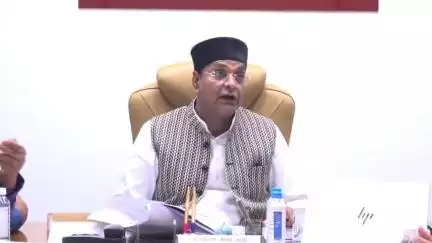 हुज़ूर: भोपाल मंत्रालय में मंत्री विश्वास सारंग ने खेल एवं युवा कल्याण विभाग के अधिकारियों की बैठक ली