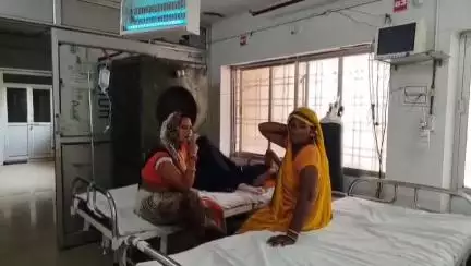 महोबा: दिसरापुर गांव में जहरीले सर्प के डसने से महिला की बिगड़ी हालत, जिला अस्पताल में इलाज जारी