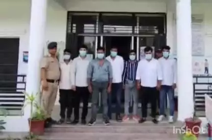 हरिद्वार: शांतरशाह में आपस में झगड़ रहे 7 लोगों को बहादराबाद पुलिस ने किया गिरफ्तार