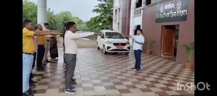 बेमेतरा: बेमेतरा SP कार्यालय में SSP रामकृष्ण साहू ने नशा मुक्ति की शपथ दिलाई, जिले भर में जागरूकता अभियान शुरू