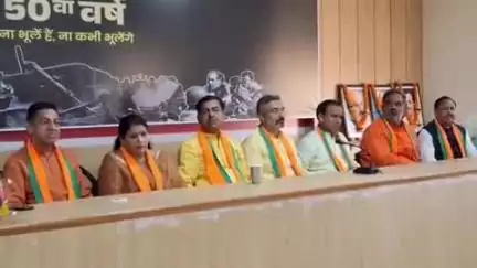 हरिद्वार: जगजीतपुर में भाजपा ने आपातकाल की 50वीं बरसी पर संविधान हत्या दिवस मनाया, कैबिनेट मंत्री धन सिंह रावत हुए शामिल