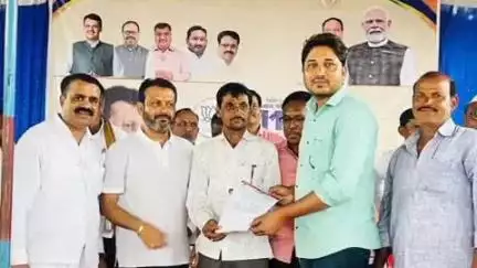 संग्रामपूर: भारतीय जनता पार्टीच्या शहराध्यक्ष पदी राहुल शिरसोले यांची निवड
