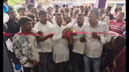 जगदीशपुर: भागलपुर: लोजपा जिलाध्यक्ष सुबोध पासवान ने जिम का उद्घाटन किया