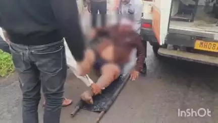 नाशिक: मुंबई नाशिक महामार्गावर प्रभू धाब्याजवळ मोटरसायकलला अपघात दोन जण गंभीर जखमी