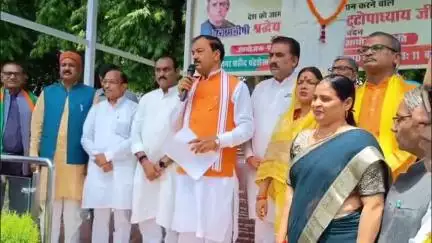 प्रयागराज में डिप्टी सीएम केशव प्रसाद मौर्य ने कहा, अब उत्तर प्रदेश हो गया दंगा मुक्त