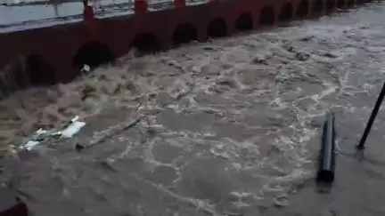 सीतामऊ: मंदसौर में झमाझम बारिश से शिवना नदी और नरसिंहपुरा नाला उफान पर