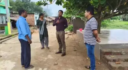 ରାୟଗଡା: ରାମନାଗୁଡ଼ା ବ୍ଲକର  ପେଣକାମ ଗ୍ରାମପଞ୍ଚାୟତ ଗସ୍ତ କରି ବିଭିନ୍ନ ଉନ୍ନୟନ ମୂଳକ କାର୍ଯ୍ୟର ସ୍ଥିତି ସମୀକ୍ଷା କଲେ ବିଡ଼ିଓ