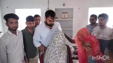 कुम्हेर: मुख्यमंत्री भजनलाल शर्मा के पुत्र कुणाल शर्मा पहुंचे ननिहाल गांव बाबूला, ग्रामीणों ने किया स्वागत और सम्मान