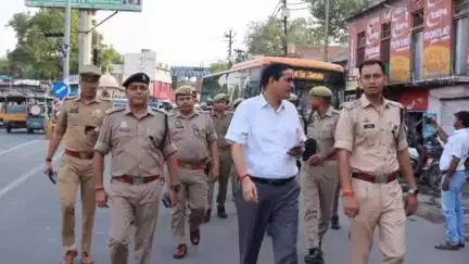 मथुरा: मथुरा शहर में भगवान जगन्नाथ यात्रा एवं मोहर्रम को लेकर डीएम और SSP ने किया भ्रमण