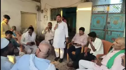 हनुमाननगर: तेजस्वी यादव को मुख्यमंत्री बनाने के लिए राजद कार्यकर्ताओं ने हायाघाट के सिंहयाही मन्दिर में की पूजा