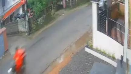 മണ്ണാർക്കാട്: ചങ്ങലീരി പെരുമ്പടരിയിൽ കാട്ടുപന്നി ഓട്ടോക്ക് മുന്നിൽ ചാടി അപകടം, സി.സി.ടി.വി ദൃശ്യം
