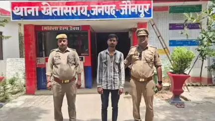 शाहगंज: लेदरही से जिला बदर गौ-तस्कर पुलिस के शिकंजे में