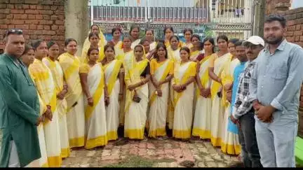 कटकमदाग: सुल्ताना सामुदायिक भवन में एकल विद्यालयों के आचार्यों की मासिक समीक्षा बैठक सम्पन्न