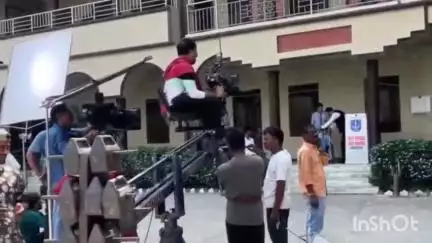 समस्तीपुर: होली मिशन स्कूल में भोजपुरी फिल्म 'अनमोल घड़ी' की शूटिंग, युवाओं को देगी सकारात्मक संदेश