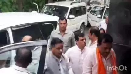 नाथद्वारा: भाजपा प्रदेश प्रभारी अग्रवाल नाथद्वारा पहुँचे, श्रीनाथजी की भोग आरती झांकी के किए दर्शन
