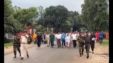 गोड्डा: गोड्डा शहर में नशा मुक्ति अभियान के तहत उपायुक्त और पुलिस अधीक्षक ने मैराथन दौड़ को रवाना किया