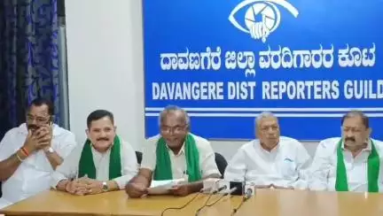 ದಾವಣಗೆರೆ: ಭದ್ರಾ ಬಲದಂಡೆ ಸೀಳುವುದರಿಂದ ದಾವಣಗೆರೆ ರೈತರಿಗೆ ನೀರು ಸಿಗುವುದು ಕಷ್ಟ: ಮಾಜಿ ಸಚಿವ ಎಸ್.ಎ.ರವೀಂದ್ರನಾಥ್