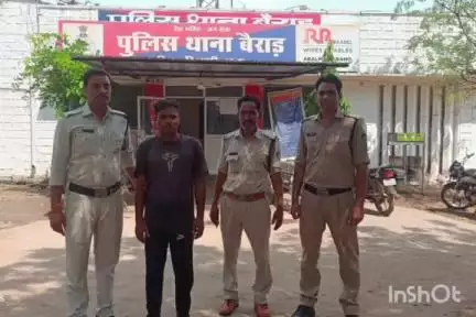 बैराड़: बैराड़ थाना प्रभारी रविशंकर कौशल और पुलिस टीम ने फरार स्थायी वारंटी को पकड़ा, न्यायालय में पेश किया