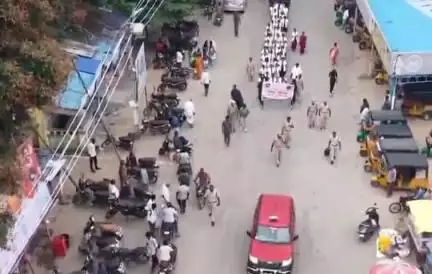 కుప్పం: కుప్పంలో మాదకద్రవ్యాల వ్యతిరేక దినోత్సవ ర్యాలీ
