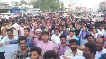 మాదకద్రవ్యాలకు యువత దూరంగా ఉండాలి : కదిరిలో ర్యాలీలో ఎమ్మెల్యే కందికుంట వెంకటప్రసాద్