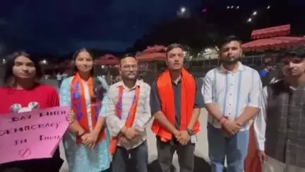 बागेश्वर: एबीवीपी ने देश के लोकतांत्रिक इतिहास में एक काले अध्याय के रूप में दर्ज आपातकाल की 50वीं वर्षगांठ पर निकाली मसाल यात्रा