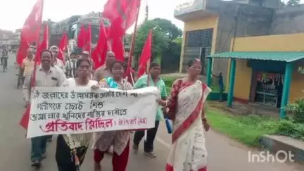বরজোড়া: তামান্না খাতুনের মৃত্যুর ঘটনার প্রতিবাদে দোষীদের উপযুক্ত শাস্তিরদাবিতে বড়জোড়ায় প্রতিবাদসভা ও পথঅবরোধ কর্মসূচিCPI(M) র