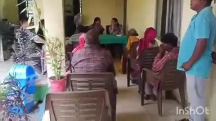 कामडारा: कामडारा थाना परिसर में थाना दिवस पर भूमि विवाद के दो मामलों का निष्पादन किया गया