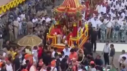 દસ્ક્રોઈ: મુખ્યમંત્રી ભુપેન્દ્ર પટેલે વિધિવત રીતે રથયાત્રાનો પ્રારંભ કરાવ્યો