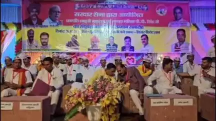 मड़िहान: राजगढ़ थाना क्षेत्र के एक लान में सरदार सेना के नेतृत्व में छत्रपति शाहूजी महाराज की जयंती बड़े धूमधाम से मनाई गई