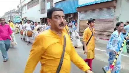 বর্ধমান ১: নতুনগঞ্জ রাধাবল্লব মন্দির হতে শ্রীশ্রী জগন্নাথ দেবের রথ বের হল মাসির বাড়ি আলমগঞ্জ বারোয়ারী উদ্দেশ্যে