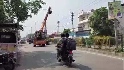 सोनीपत: सोनीपत शहर में स्ट्रीट लाइट लगाने का कार्य शुरू, शहर में लगेंगी 9813 लाइटें