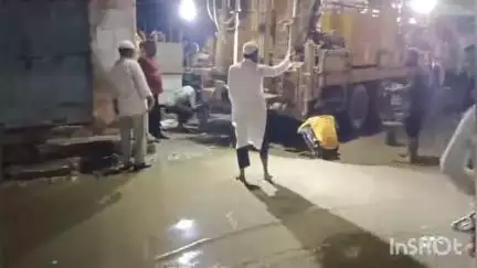 માંગરોળ: માંગરોળના બંદર જાપા વિસ્તારમાં પાણી ભરાતા તંત્ર દોડતું થયું