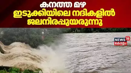 കനത്ത മഴ: ഇടുക്കിയിലെ നദികളിൽ ജലനിരപ്പുയരുന്നു | Kerala Rain Alert | Kerala Rain Update | Idukki