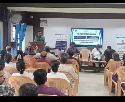 EPFO Regional Office, Nagercoil is conducting Nidhi Aapke Nikat 2.0 program Today at Saradha Krishna Homeopathic Medical College, Kulasekharam,  Kanyakumari District.  Members / Employers /Pensioners may attend the District outreach program