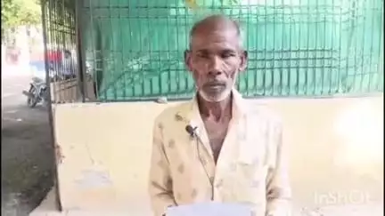 लालगंज: लालगंज थाना क्षेत्र के वृद्ध व्यक्ति ने परिवार के लोगों पर जमीन पर कब्जा करने का लगाया आरोप