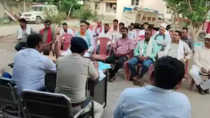 बेन: बेन थाना में मोहर्रम को लेकर शांति समिति की बैठक, बिना लाइसेंस के नहीं निकलेगा जुलूस