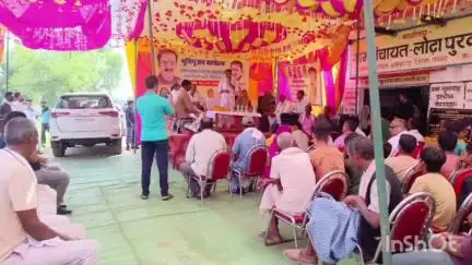 अजयगढ़: ग्रामपंचायत लोढ़ा पुरवा में सड़क का लोकार्पण, पूर्व कैबिनेट मंत्री ने अटल ग्राम सुशासन भवन का किया भूमिपूजन