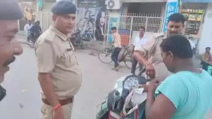 मधुबनी: मधुबनी पुलिस की कार्रवाई: 24 घंटे में 36 वाहनों का ₹49,000 का चालान काटा