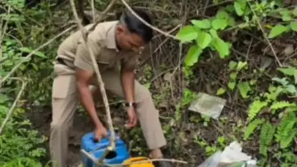 आंबेगाव: सुपेधर येथे गावठी दारूची हातभट्टी पोलिसांकडून उध्वस्त